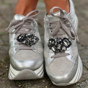 Sparkling Rhinestone Shoe Clips Antwerp – Shoe Jewelry for Pumps, Bridal Shoes and Evening Wear image 2