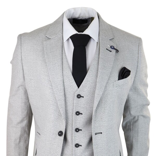 Black and Grey Suit - Etsy