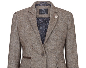 womens tweed blazer sale