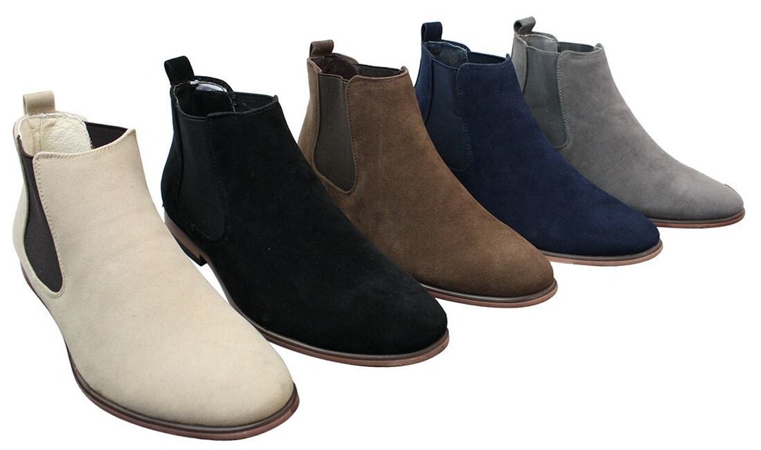 mens slip on boots uk