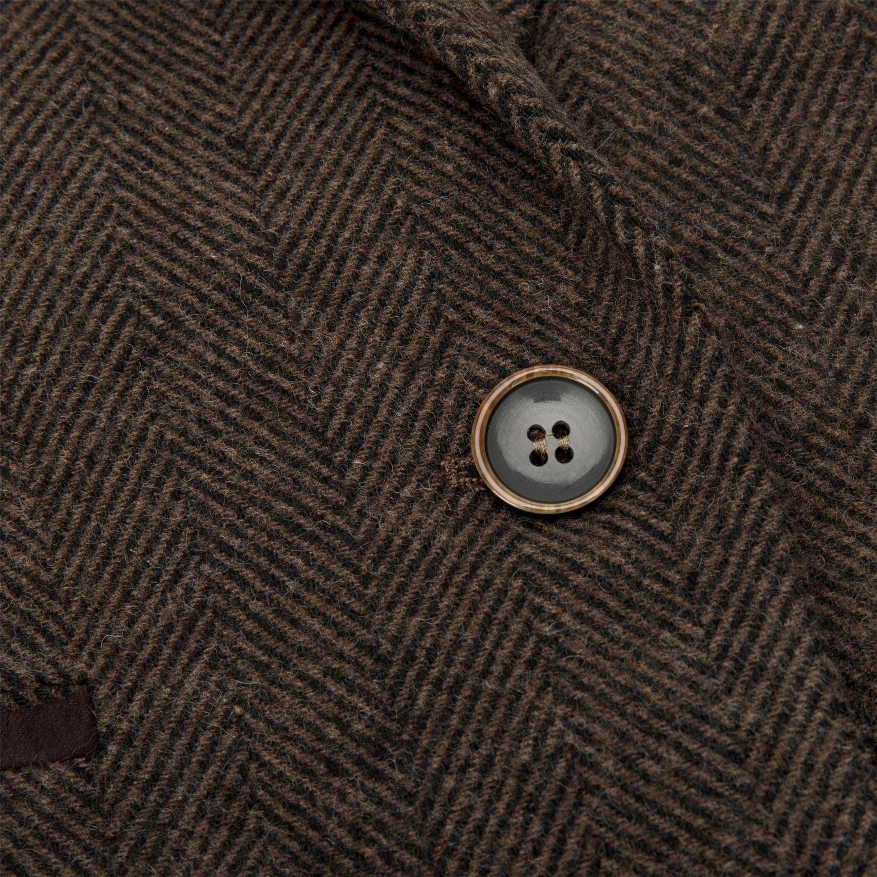 Womens Tweed Herringbone Blazer Jacket Waistcoat Brown 1920s - Etsy UK
