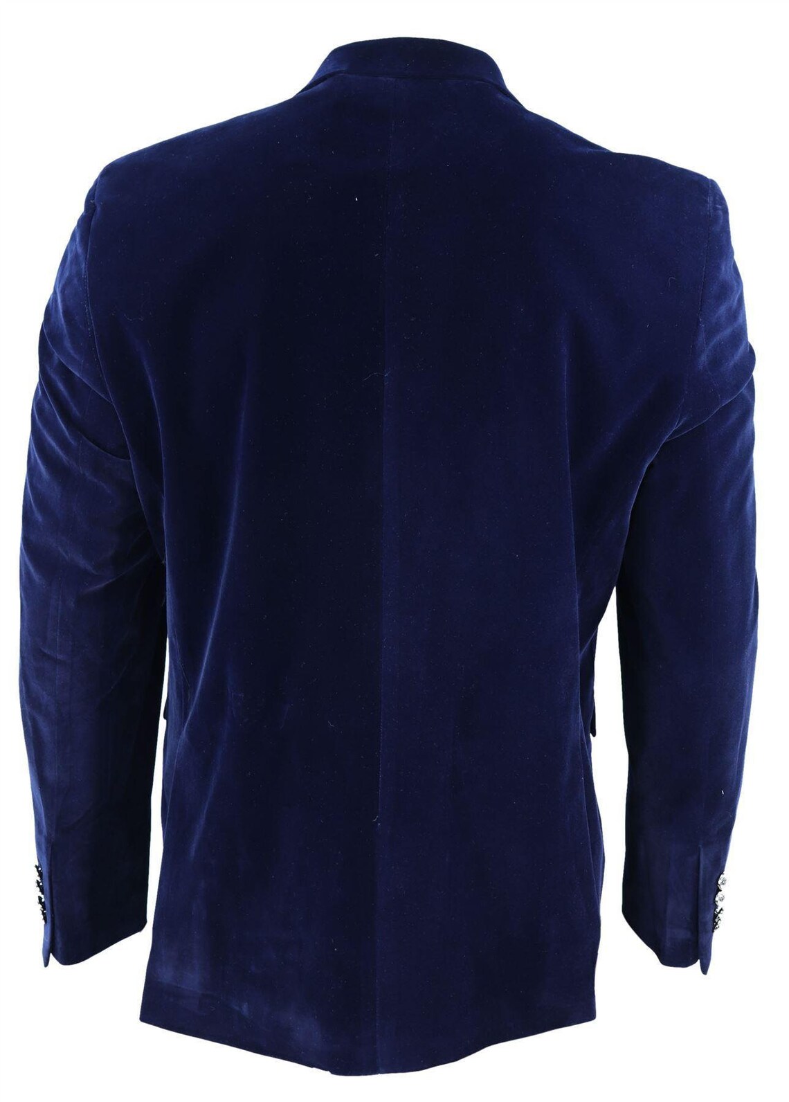 Mens Blue Velvet Dinner Jacket Blazer Waistcoat Wedding Party Etsy UK