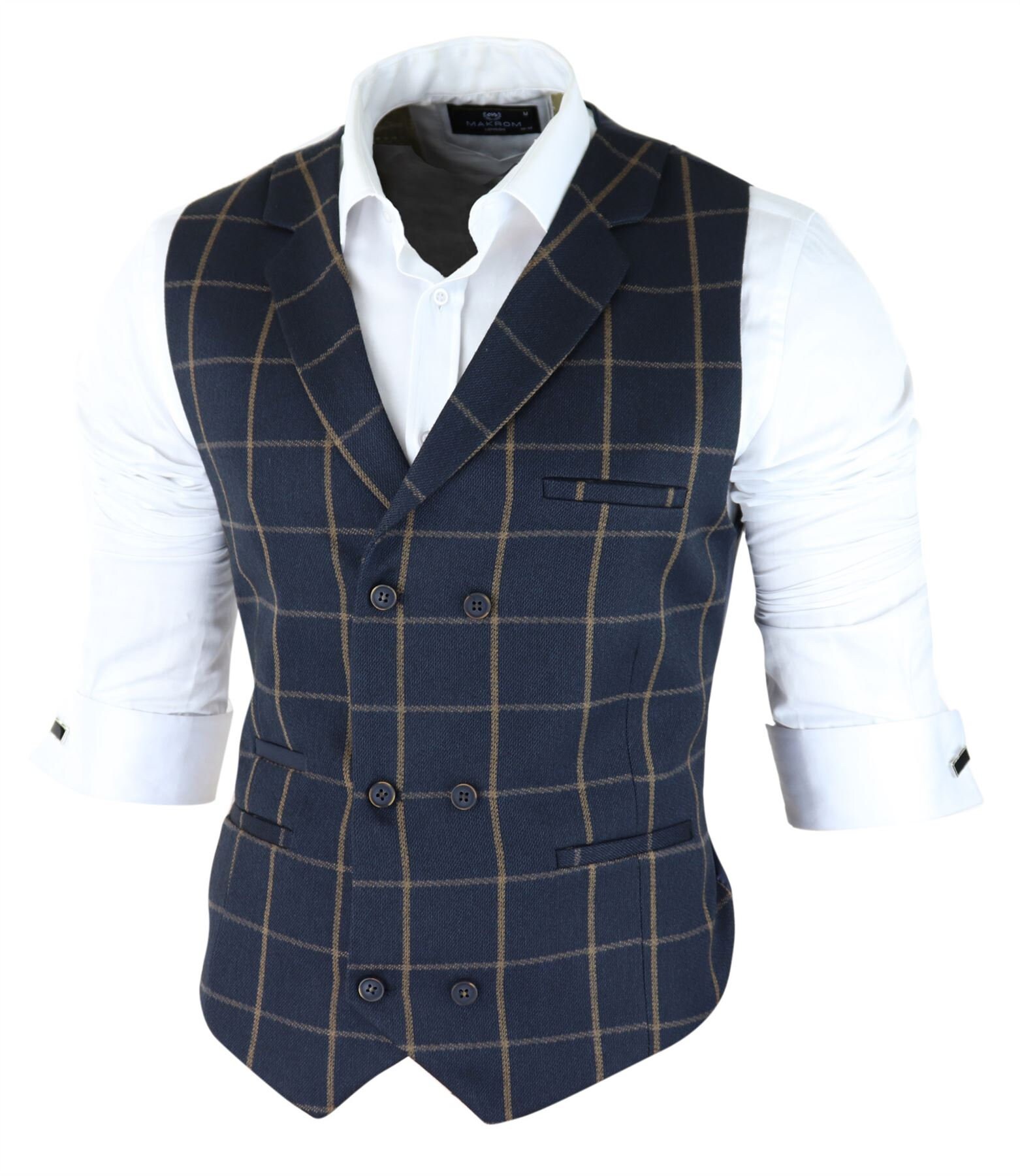 Peaky blinders hotsell double breasted waistcoat