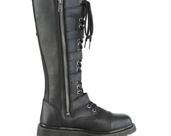 combat high boots