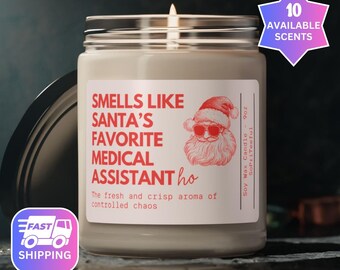 Custom Medical Assistant Candle, Personalized Medical Assistant Gift, CMA Gift, Nursing Assistant, Nurse Healthcare Candle PRIC252