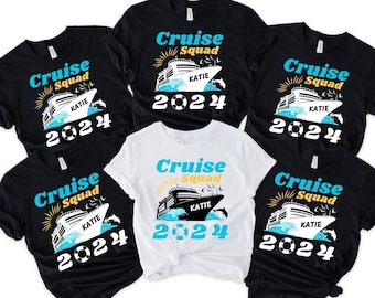 Custom Cruise Shirts, Cruise Squad Shirt, Cruise 2024 Shirt, Family Cruise Shirts, Family Cruising Shirts, Group Cruise Shirts, Vacation