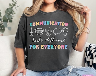 Speech Therapy Shirt, SLP Shirt, Slp Sweatshirt, Speech Pathologist, Speech Therapy, SLPA Aac Shirt, Speech Therapist Appreciation