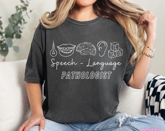 Speech Therapy Shirt, SLP Shirt, Slp Sweatshirt, Speech Pathologist, Speech Therapy, SLPA Aac Shirt, Speech Therapist Appreciation
