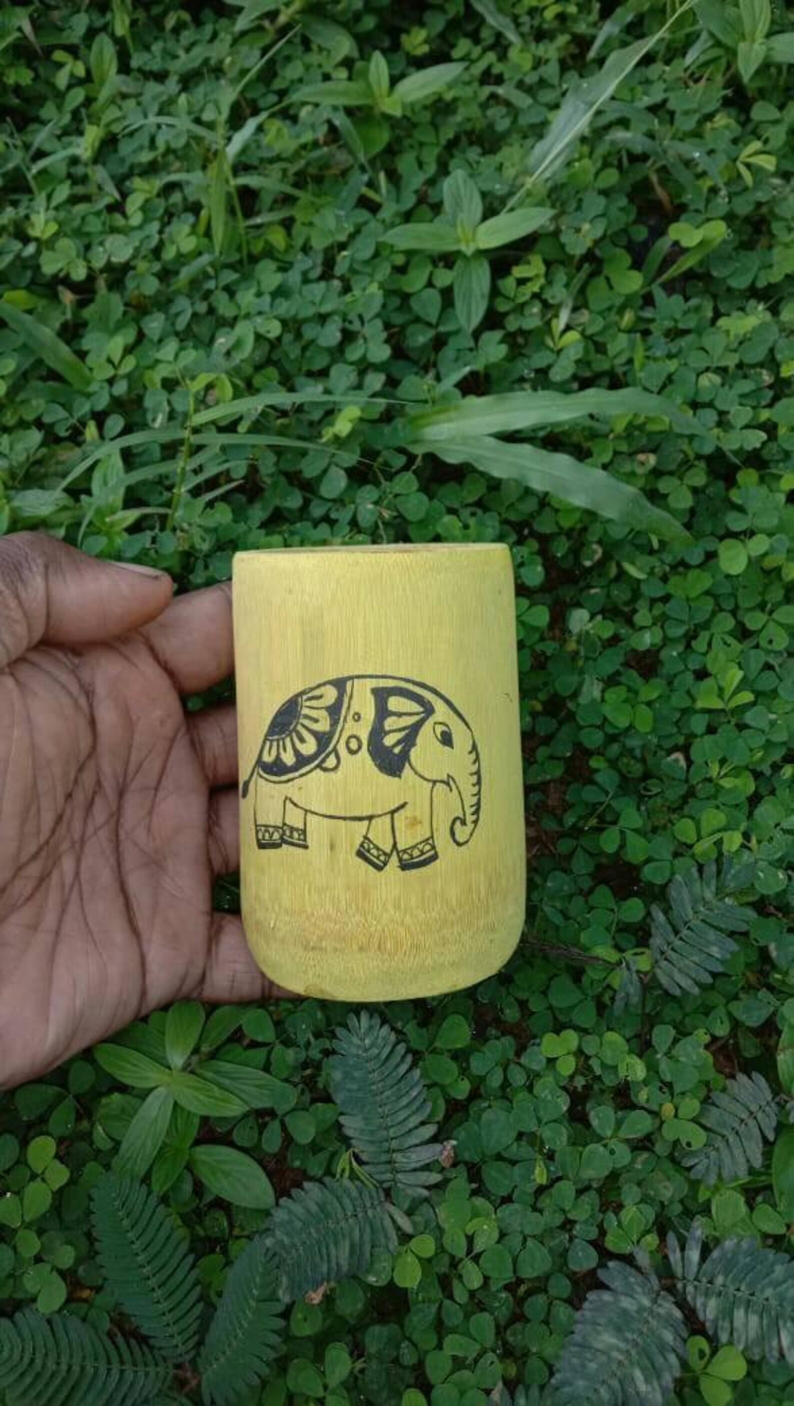 Bamboo Mug Handmade Pure Sri Lankan Products Etsy