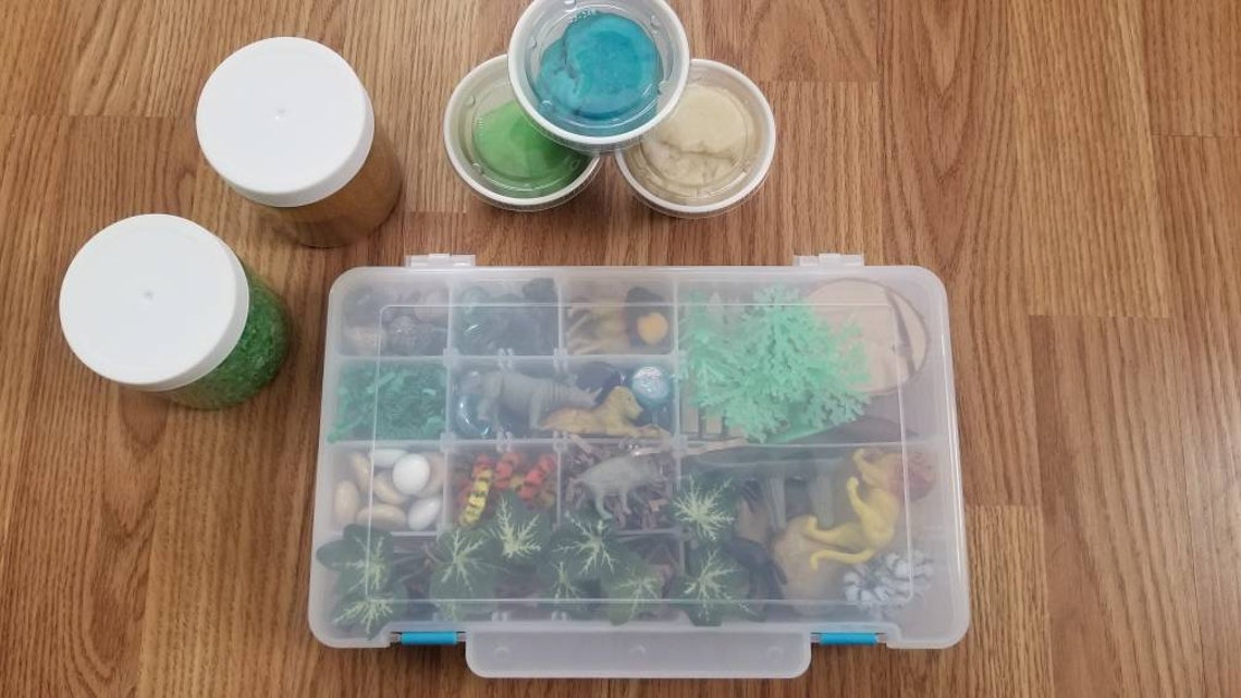 Wild Animal Sensory Kit | Safari Sensory Bin | Zoo Tinker Box | Loose ...