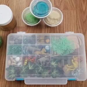 Wild Animal Sensory Kit | Safari Sensory Bin | Zoo Tinker Box | Loose ...