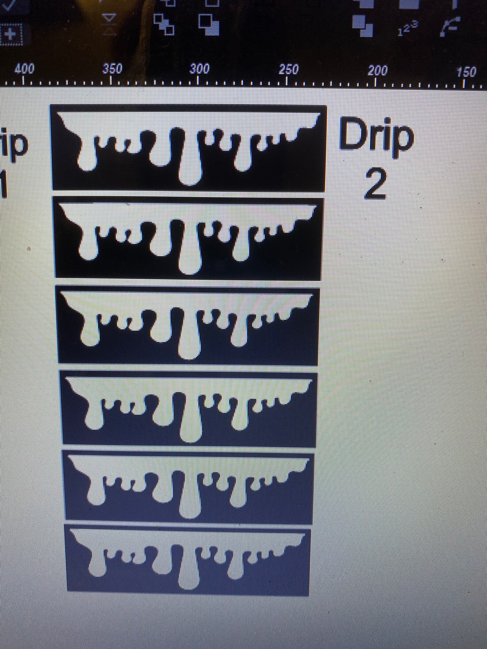 Drip Stencil Trainer Stencil Custom Shoe Stencil Premium Etsy