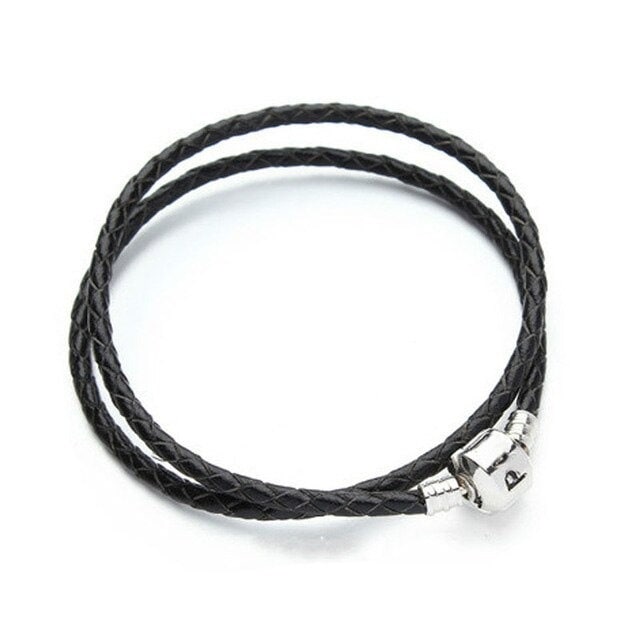 Pandora Bracelet With Leather Band Luxury Style Bracelet For | Etsy