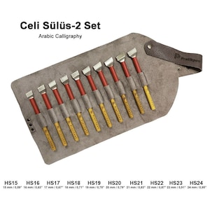 Stylo pratique Celi Sülüs-2 Calligraphie Set (10 stylos) écriture manuscrite stylo calligraphie professionnels de la tenue d'un journal