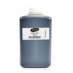 Liquid Arabic Gum 1000 Ml | Arabic Gum is Used within &quot;akkase&quot; or &quot;written marbling&quot; Styles | Perfect for Thickening Calligraphy ink