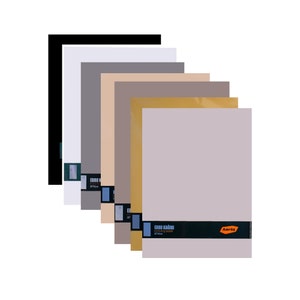 Carta marmorizzata 25 x 35 cm 100 pezzi / Carta artistica Ebru colorata / Resistente all'acqua e anti-piega / Qualità premium per marmorizzazione
