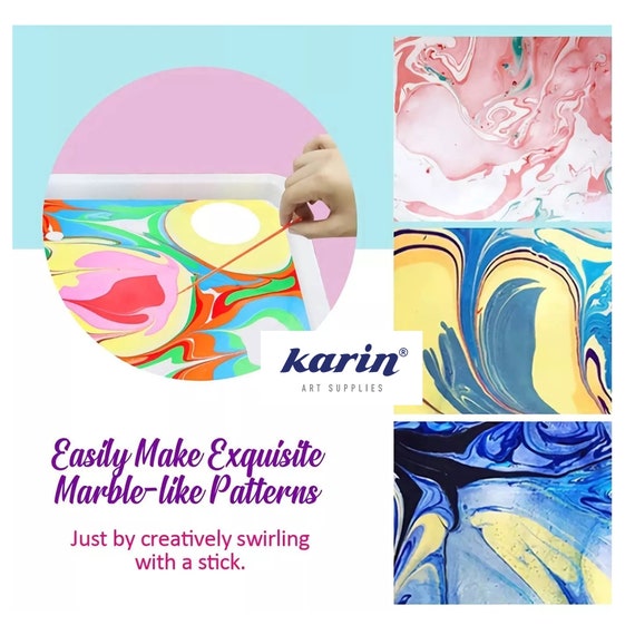 Magical Marbling Painting DIY Kit Painting Tools for Kids 