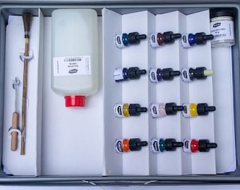 Karin Marbling Starter Set: 12 Colors, Tray, Brush & More