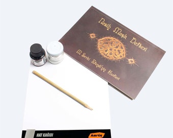 Karin Arabische Kalligraphie Set 1 (Sülüs) | ArabischEr Hut Art Kit