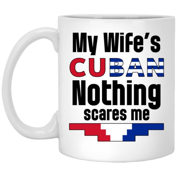 Drink & Barware Mugs Cuban Wife Mug Cuban Wedding Mug Immigrant Wife