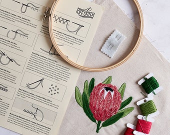 Protea Stickdatei PDF
