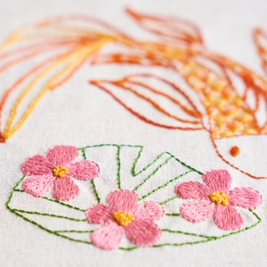 Koi Fish Embroidery PDF image 5