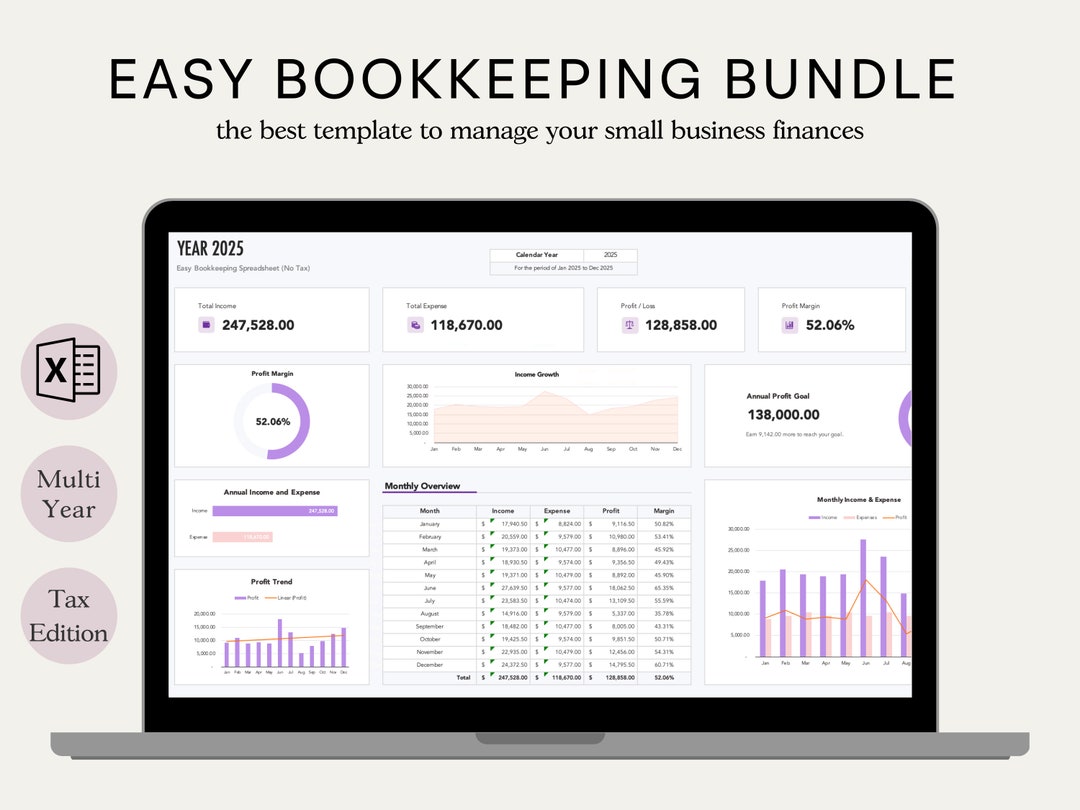 Small Business Spreadsheet Bundle, Inventory Management Tracker Excel ...