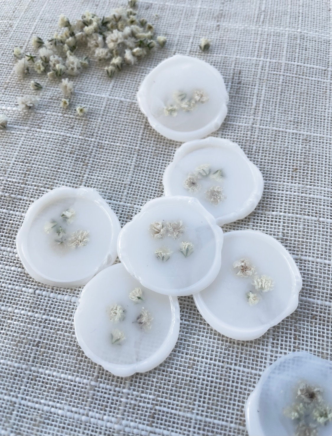 16pcs/bunch Handmade Baby's Breath Artificial Flowers Night Jasmine for  Home Wedding Garden Decoration Foam Fake Flowers 
