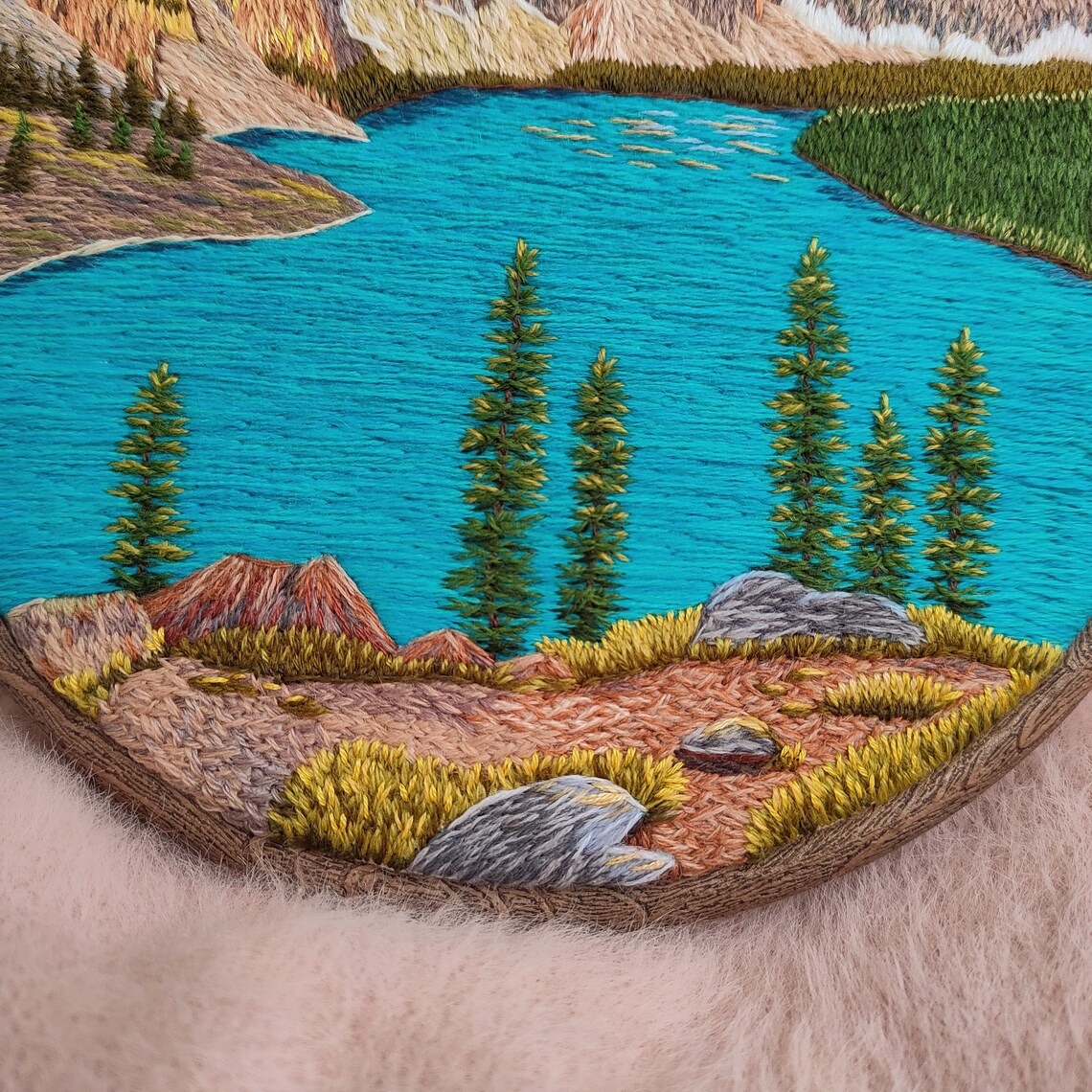 Summer Landscape Embroidery