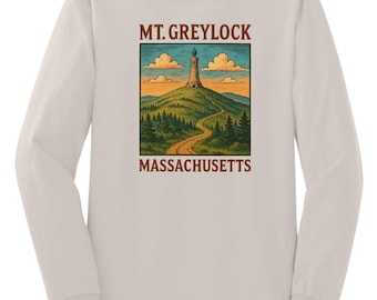 Mt. Greylock Massachusetts Long Sleeve T-Shirt