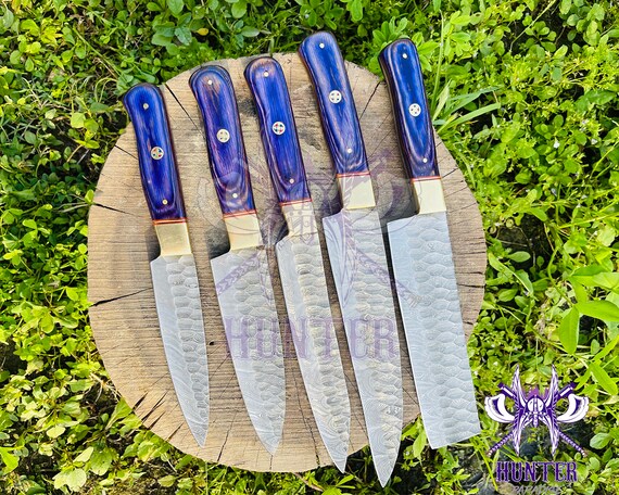 Premium Kitchen Knife Set. Handmade Kitchen Knife Set for Men, Chef Gifts,  Cutting Knives, Knife Cooking, Housewarming Gift Ukraine 