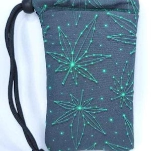 Constellation Pipe Pouch, Padded Bag, Stoner Gift