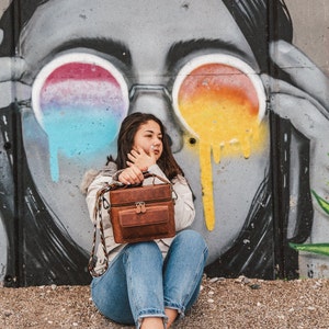 È tempo di avventure: borse per macchina fotografica in pelle fatte a mano per stile e protezione con cinturino anatolico, regalo di San Valentino