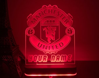 Manchester United Fc Lined Face Mask With Removeable Nose Wire Etsy