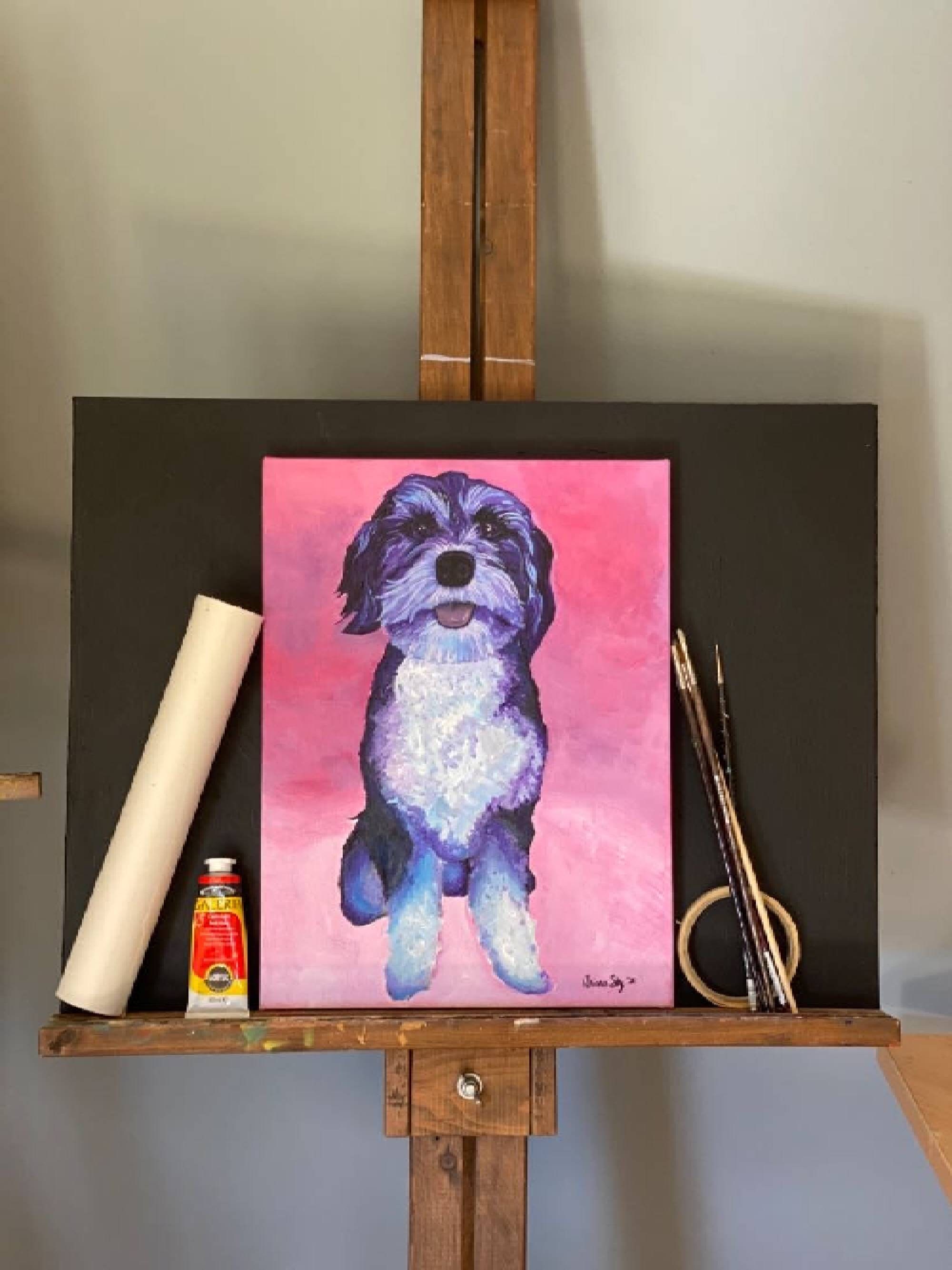 Hand Painted Dog Portraits 5x7 Etsy hand-painted-dog-portraits-5x7-etsy