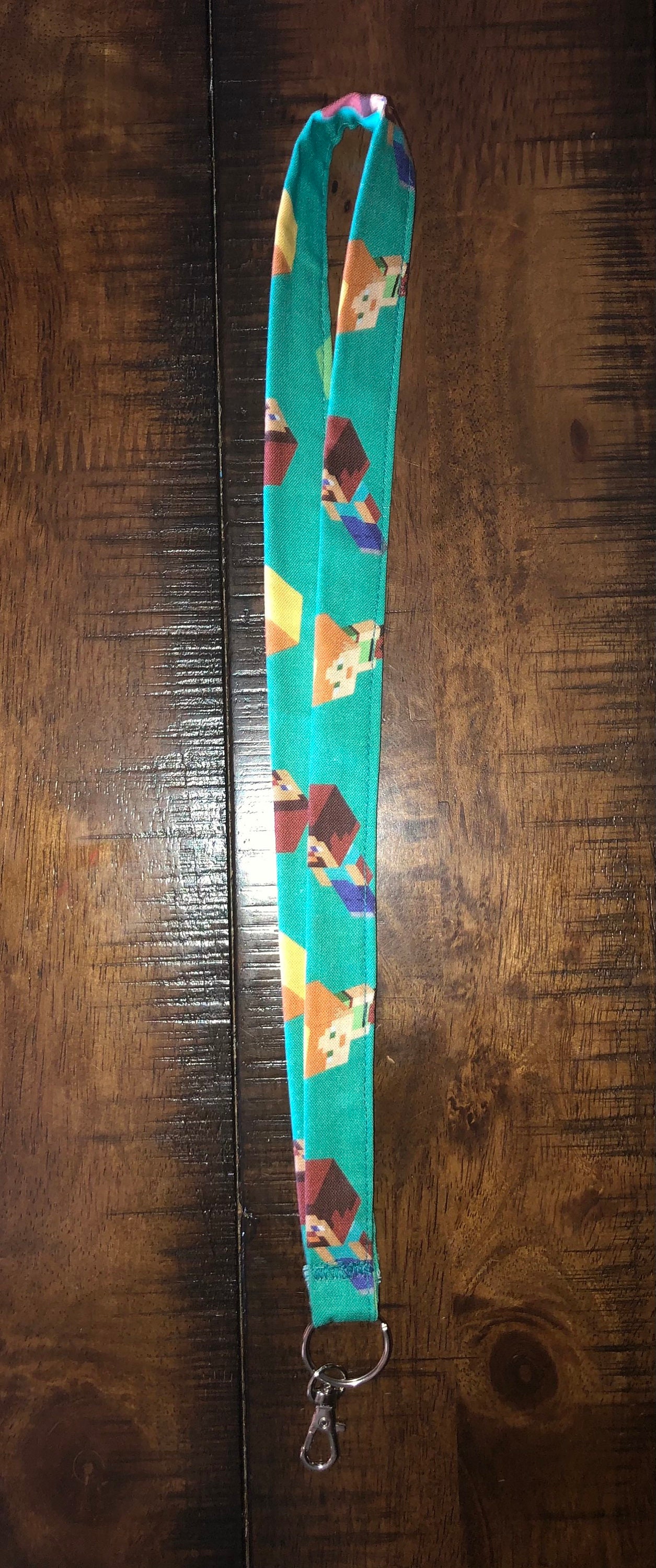 Kids Minecraft Lanyard for Masks or Keys Etsy