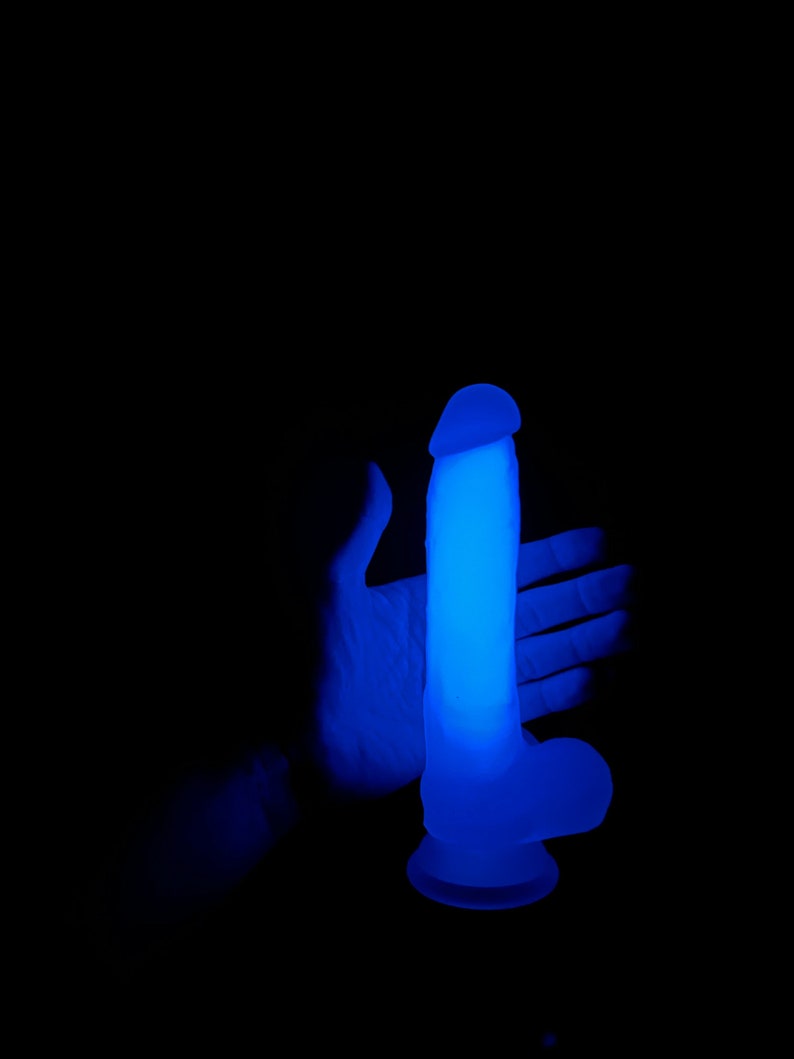 Dildo Glow In The Dark Dildoes For Women | Anal Sex Toys For Men | Suction Cup Dildo Fantasy Dildos | Not Vibrator | Discreet Package 