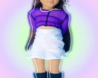 Ruffle Skirt for 18 Inch Dolls