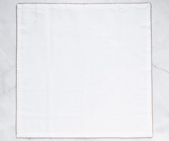 Bulk Cotton Napkins, White