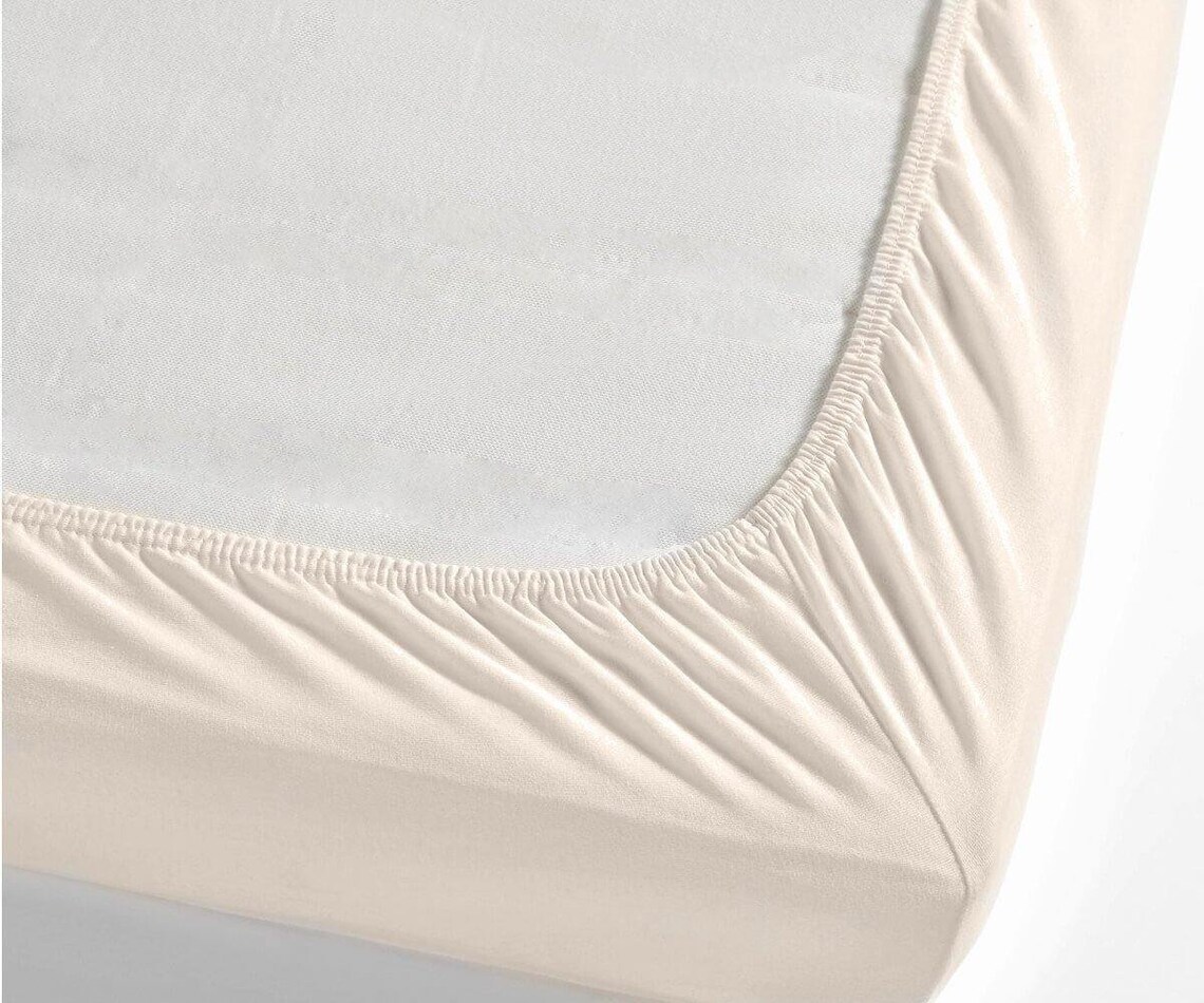 Cotton Fitted Sheets Queen Size Natural Cloth Fitted Sheets Etsy