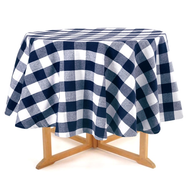 Navy Blue Tablecloth Etsy