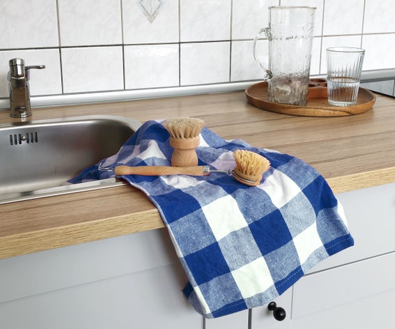  XLNT Green Kitchen Towels (9 Pack) - 100% Cotton Dish