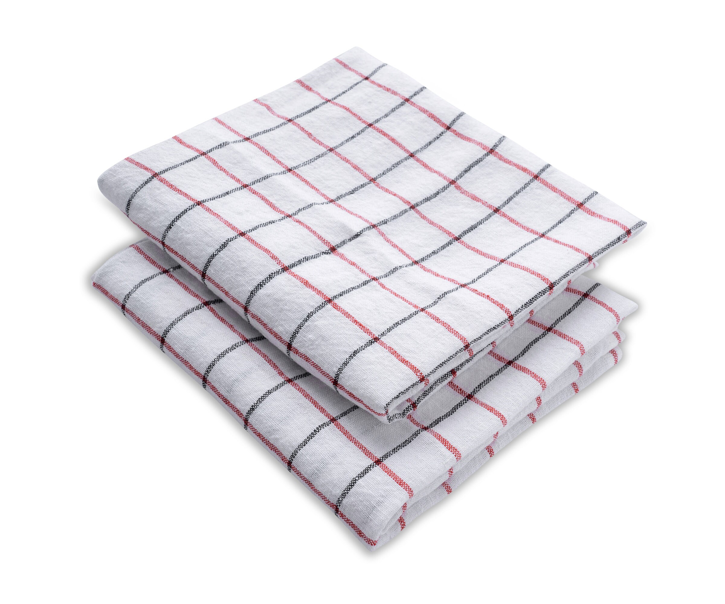 Red plaid kitchen towels online