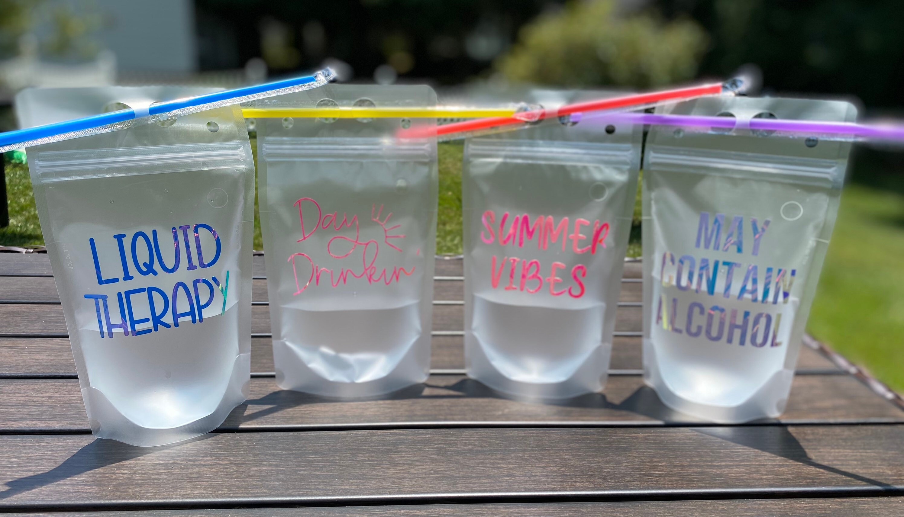 Adult Drink Pouches Adult Juice Pouches Personalized Drink Etsy