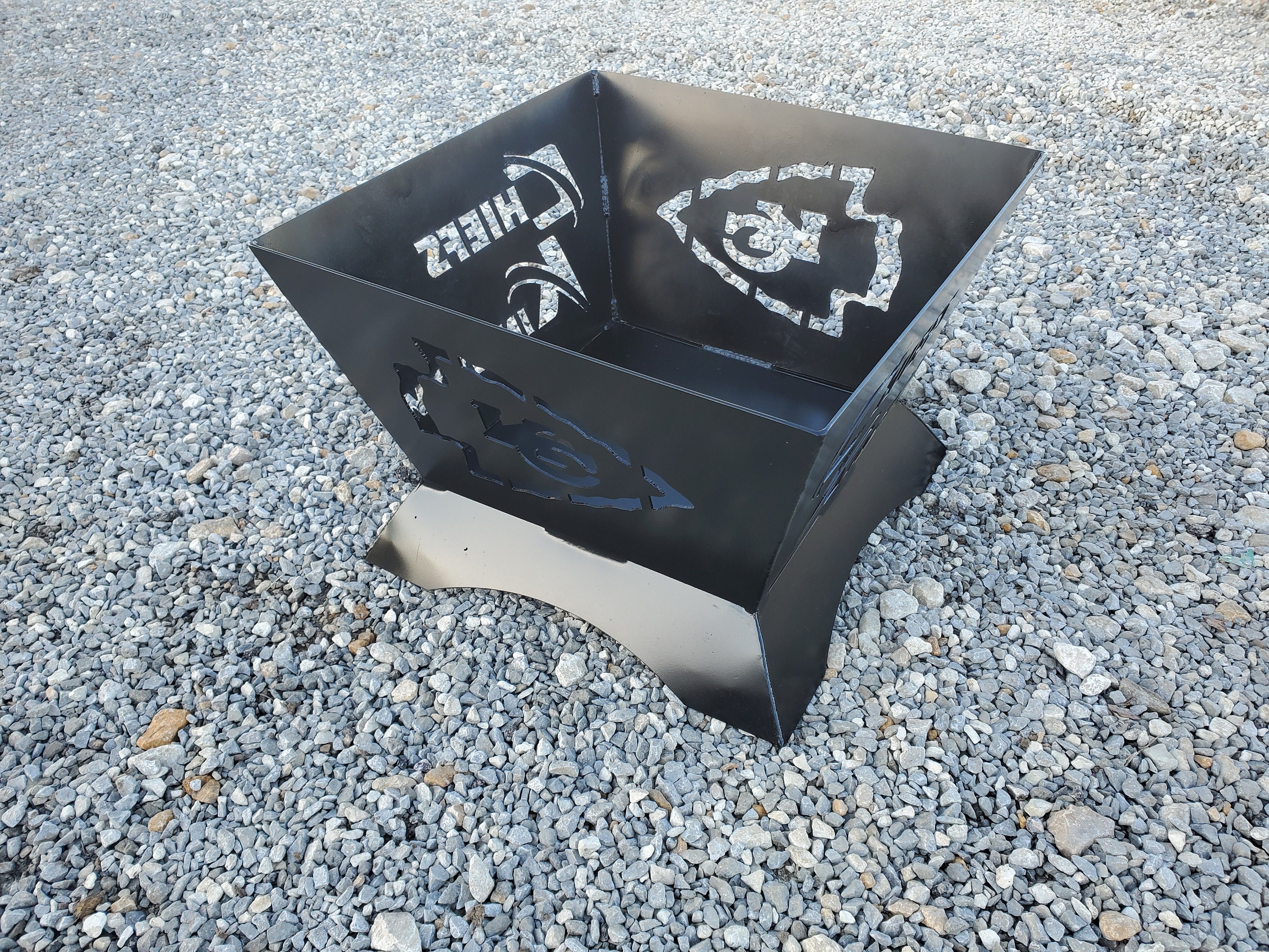 VARCO Custom Portable Kansas City Chiefs Fire Pit Etsy
