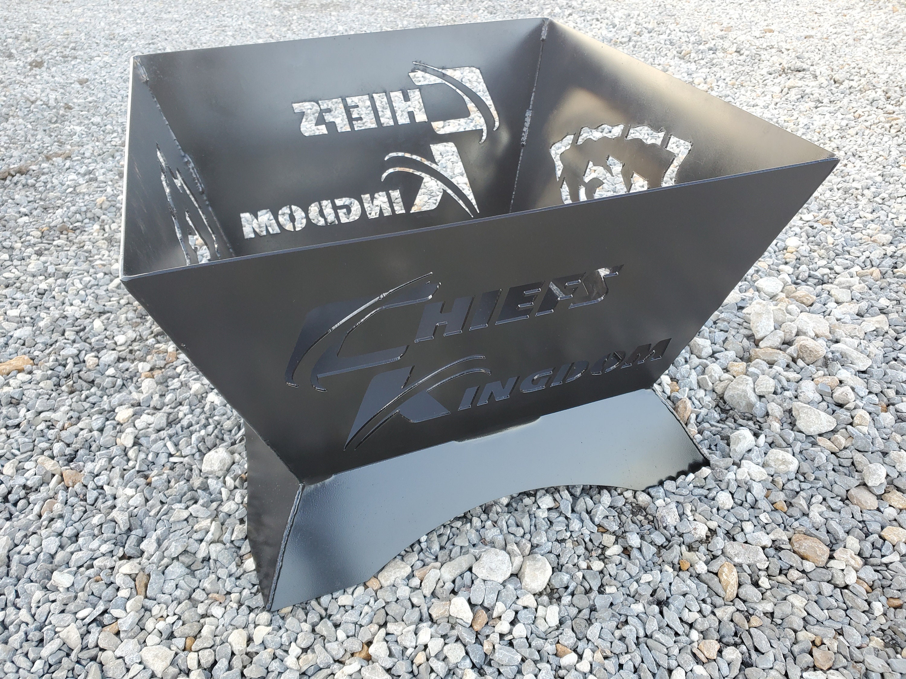 VARCO Custom Portable Kansas City Chiefs Fire Pit Etsy