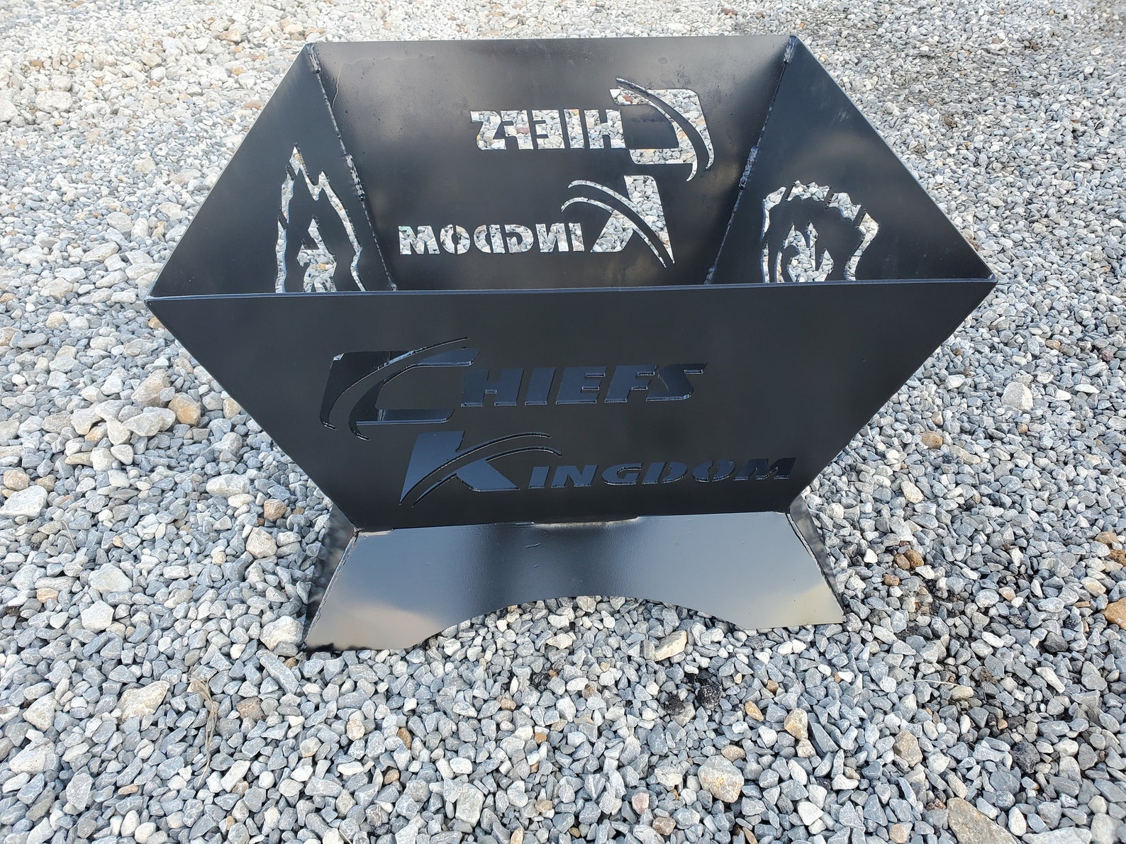 VARCO Custom Portable Kansas City Chiefs Fire Pit Etsy