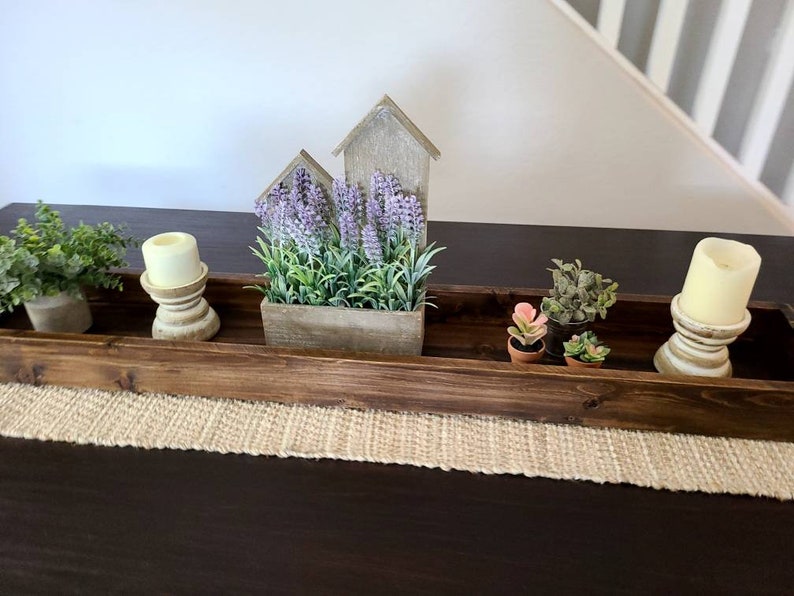 Farmhouse Table Trough 3.5 Inch Dining Room Trough Etsy