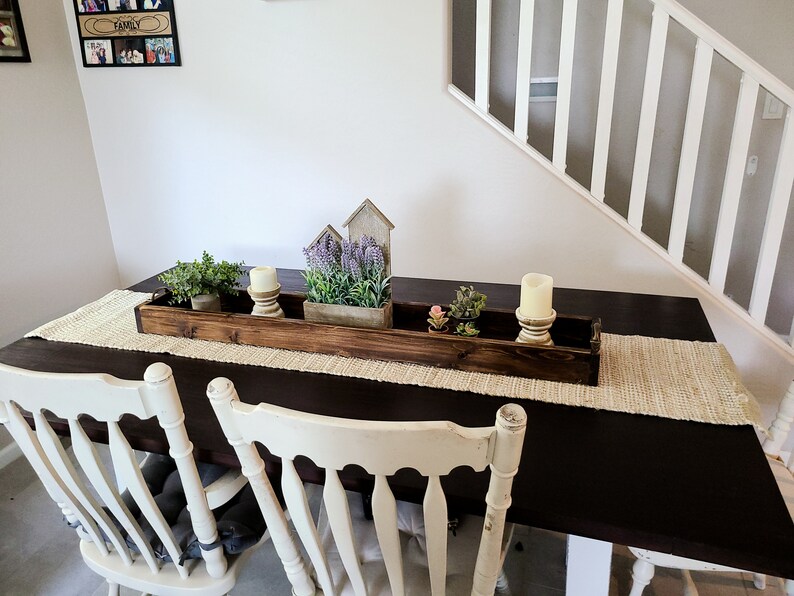Farmhouse Table Trough 3.5 Inch Dining Room Trough Etsy