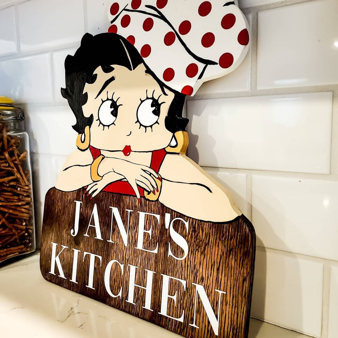 Betty Boop Kitchen Sign Personalized Etsy